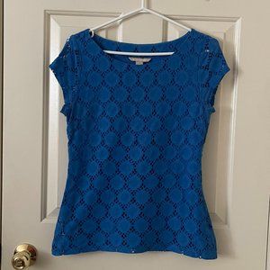 Banana Republic Blue Top Size 6
